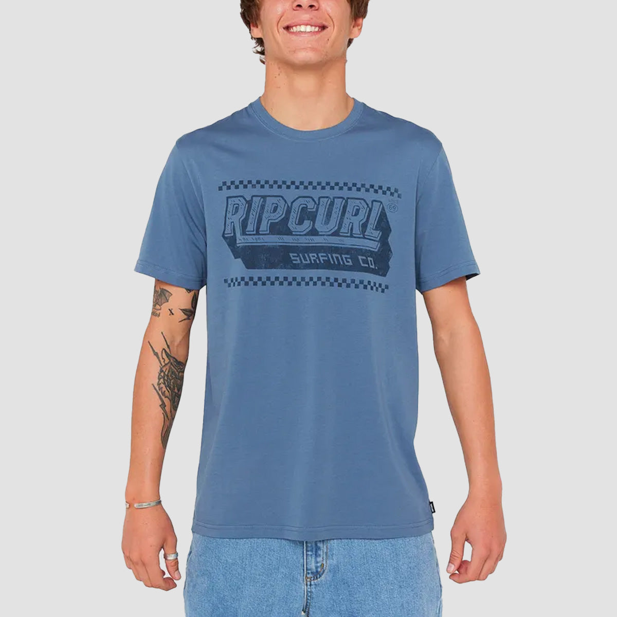 Rip Curl Sportline Invader T-Shirt Bluefin
