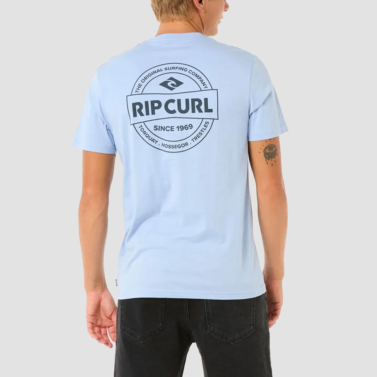 Rip Curl Staple T-Shirt Ice Blue