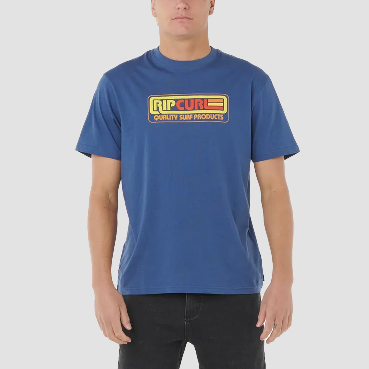 Rip Curl Surf Revival Station T-Shirt Light Navy