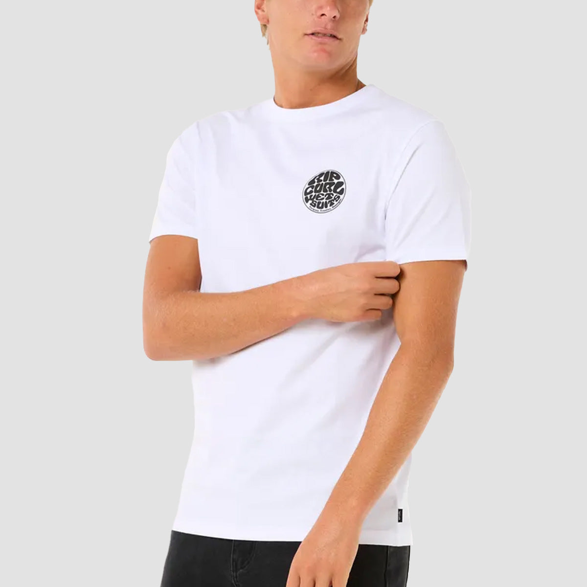 Rip Curl Wettie Icon T-Shirt Optical White