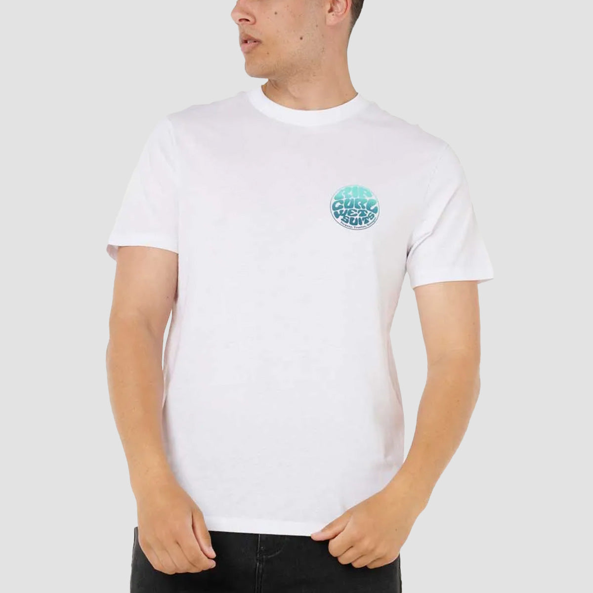 Rip Curl Wettie Passage Icon T-Shirt Optical White