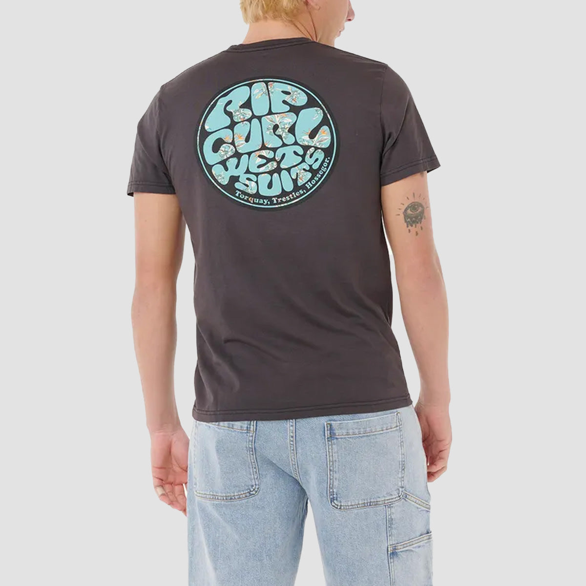 Rip Curl Wettie Passage Icon T-Shirt Phantom