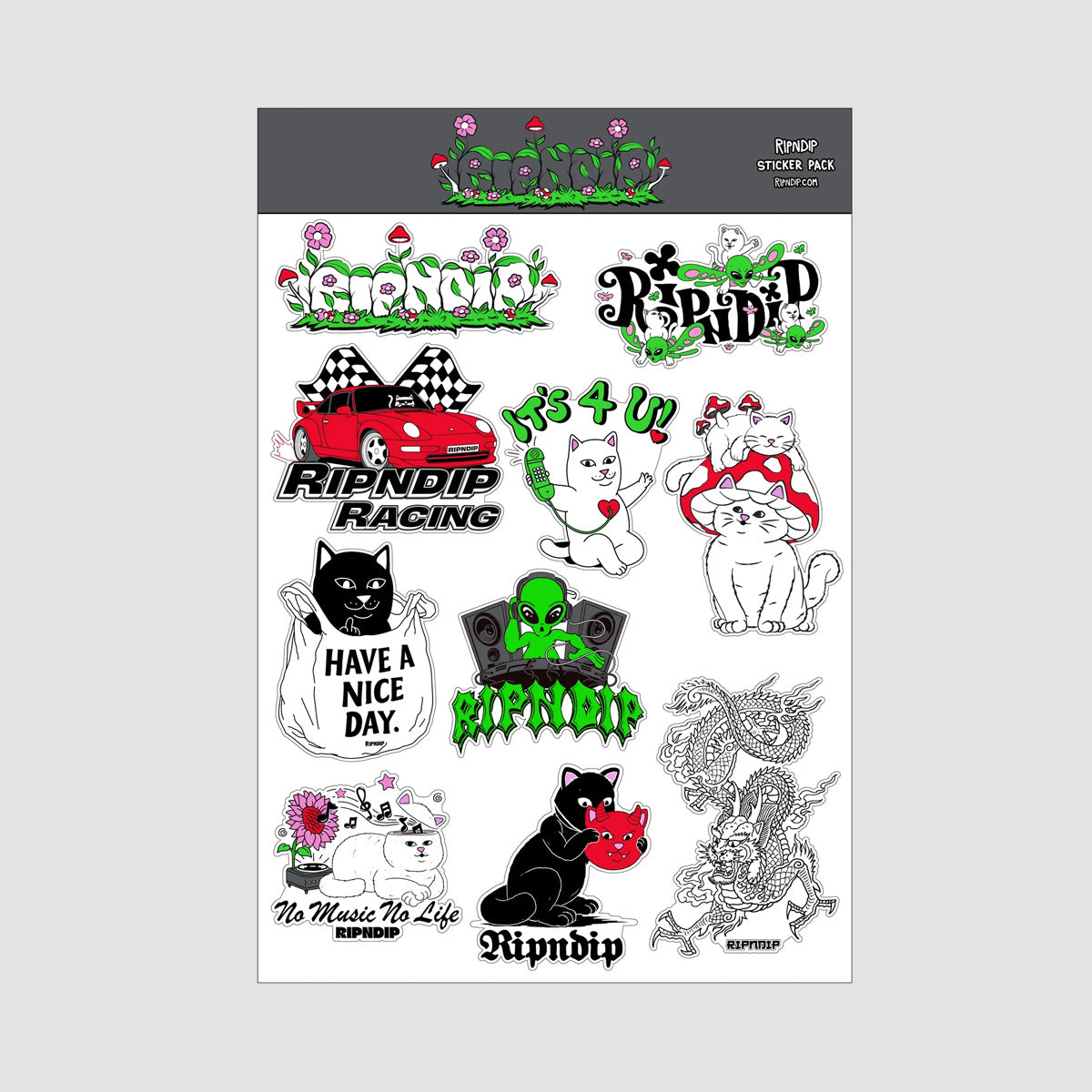 RipNDip Assorted Sticker on sale Collection