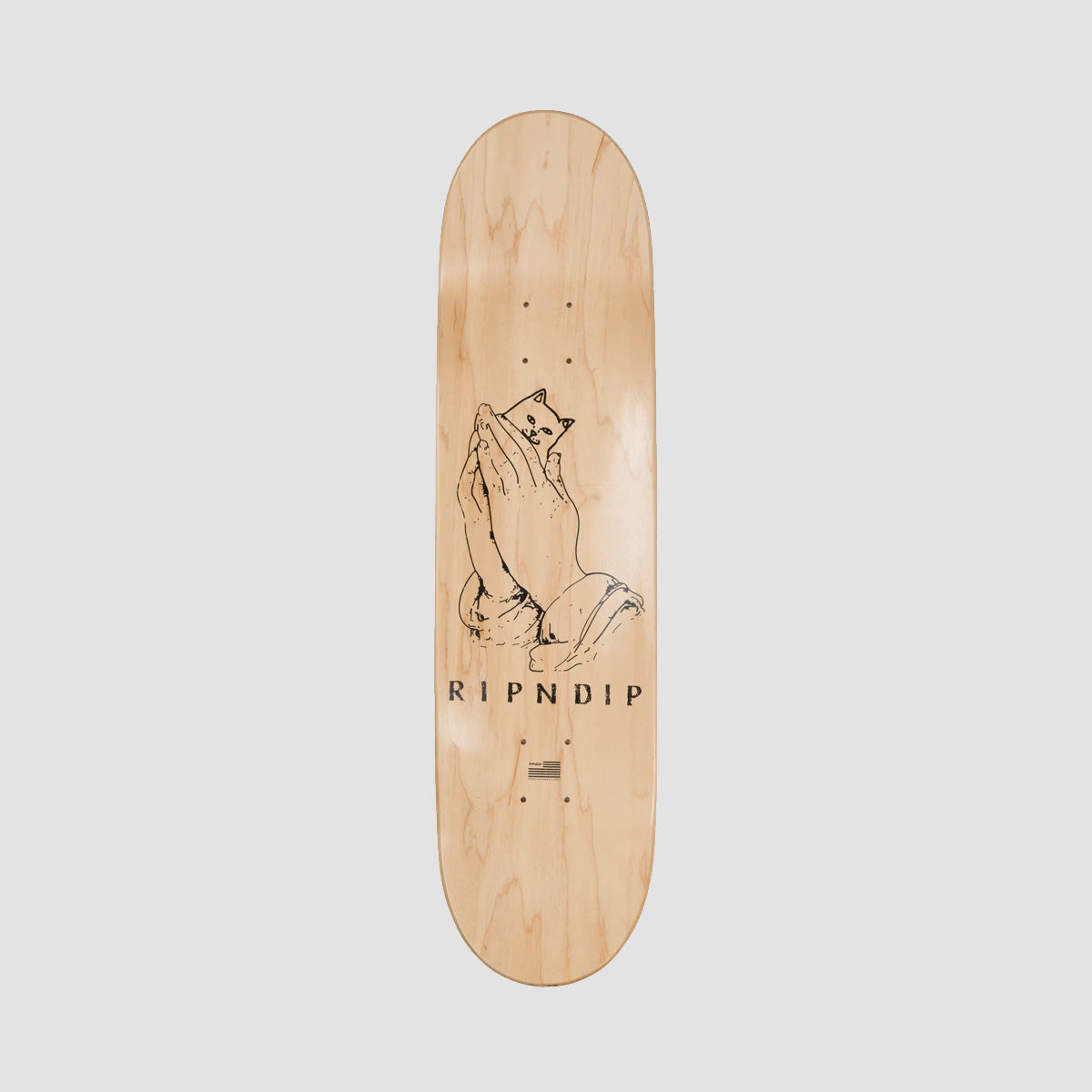 Ripndip Lord Nermal Wilshire Skateboard Deck Green - 8.5"