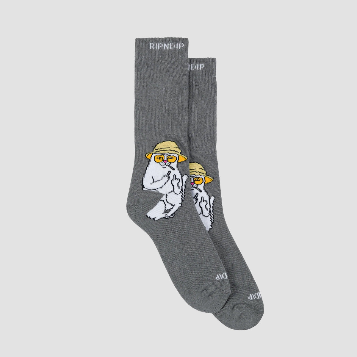 Ripndip Nermal S Thompson Socks Charcoal