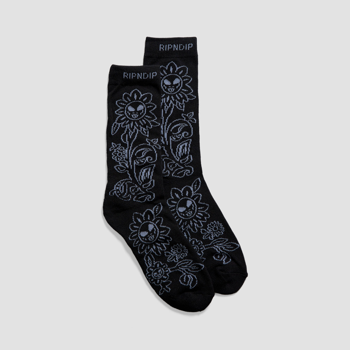 Ripndip Space Garden Socks Black