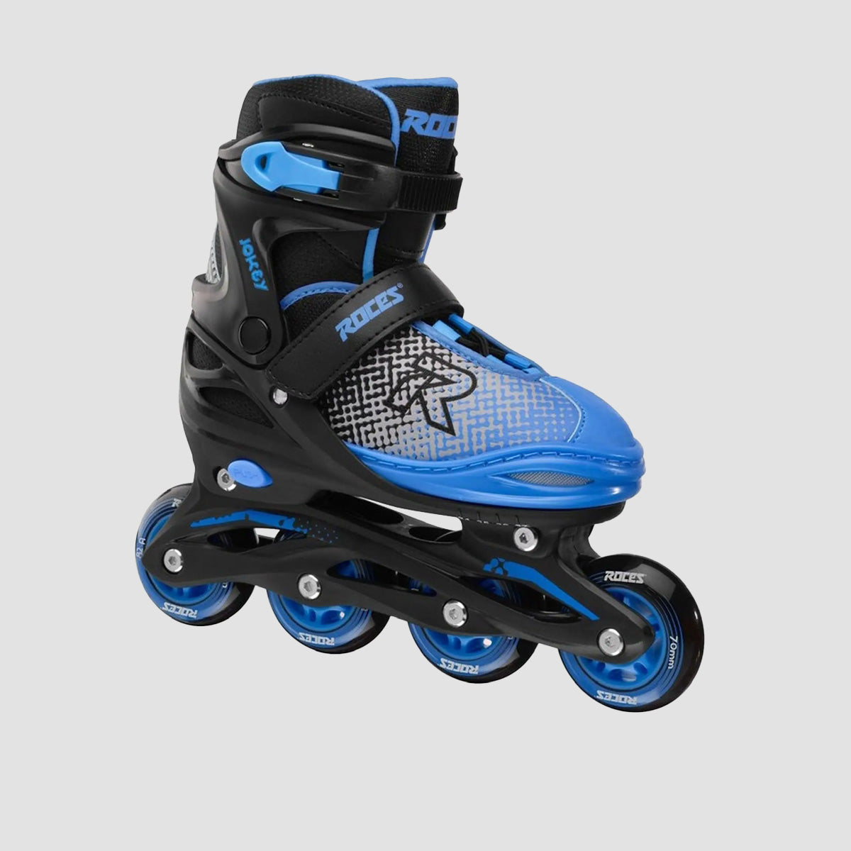 Roces Jokey X Adjustable Inline Skates Black/Astro Blue - Kids