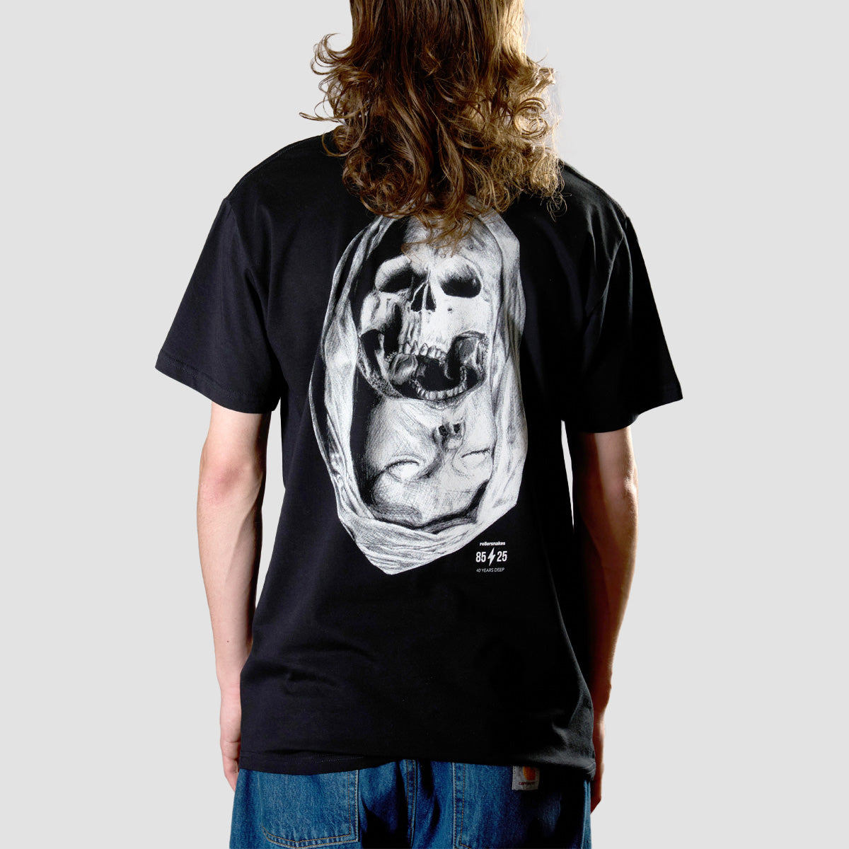 Rollersnakes Lewis T-Shirt Black