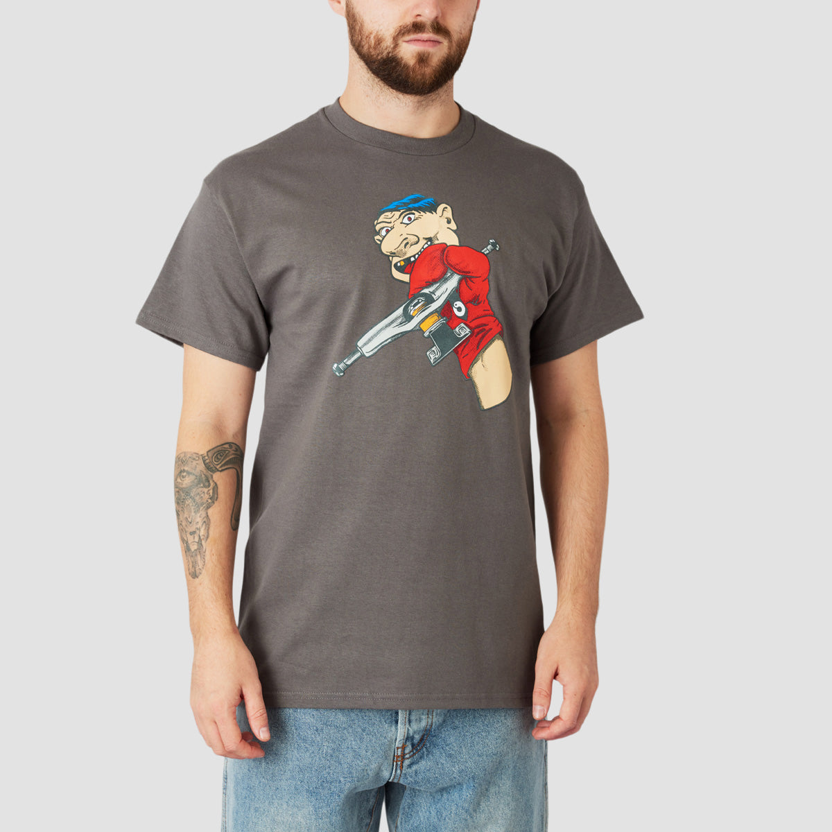 Rollersnakes My Rig T-Shirt Charcoal