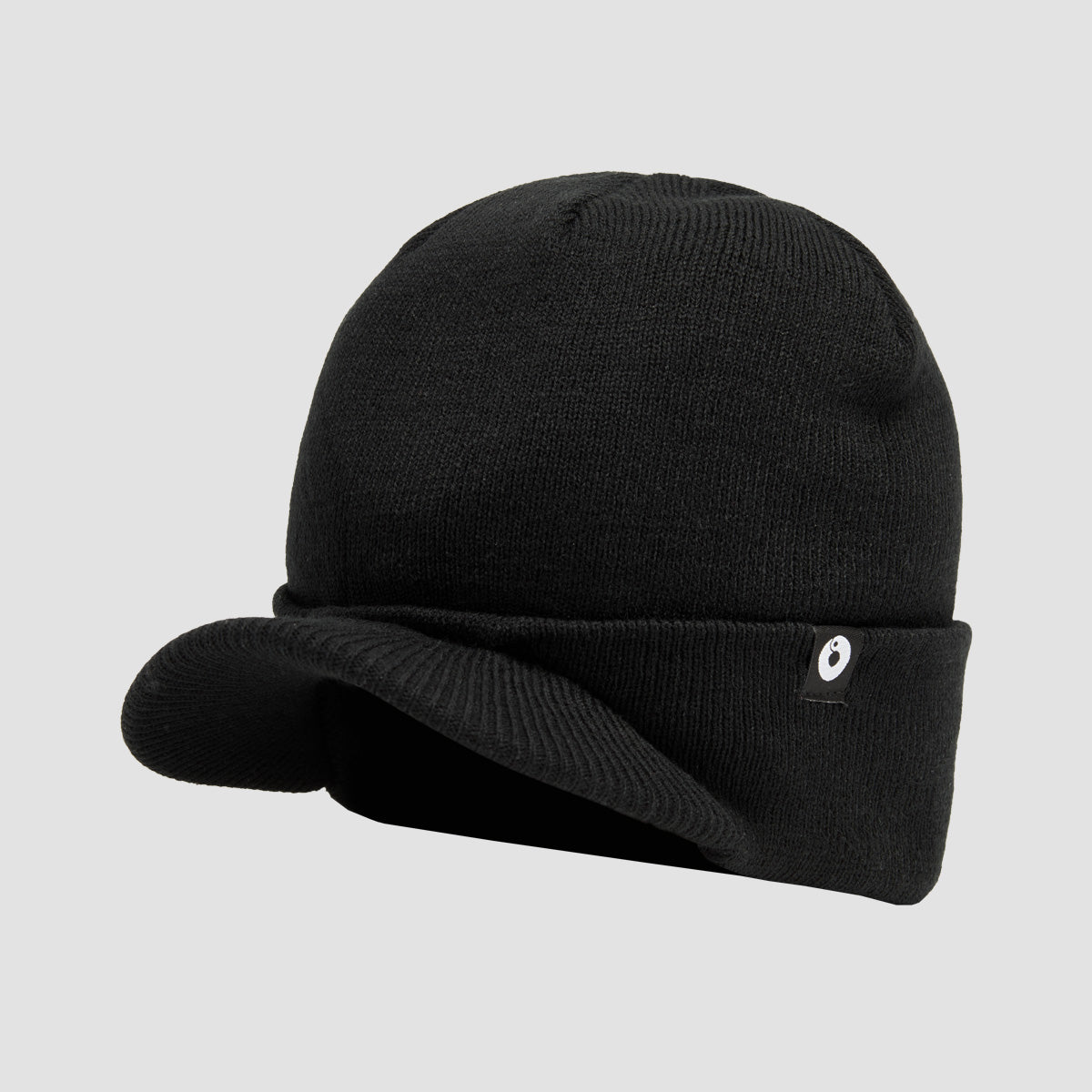 Rollersnakes Radar Visor Beanie Black