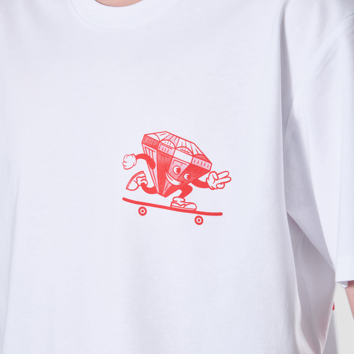 Rollersnakes Ruby Guy T-Shirt White