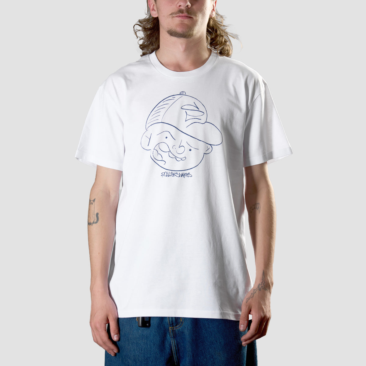 Rollersnakes Sam T-Shirt White