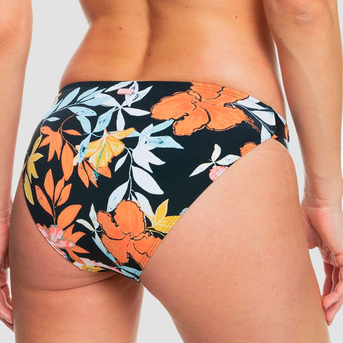 Roxy Beach Classics Bikini Bottoms Anthracite S Island Vibes - Womens