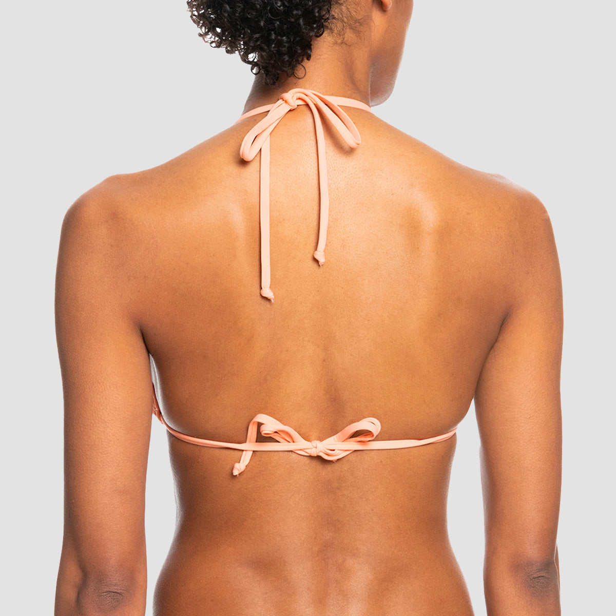 Roxy Beach Classics Tiki Triangle Bikini Top Papaya Punch - Womens