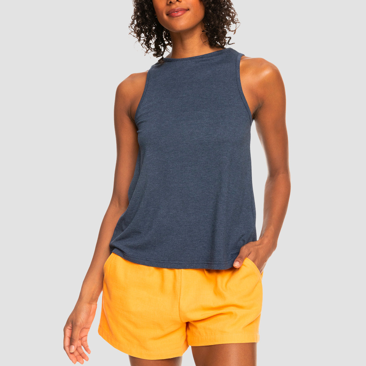 Roxy Better Than Ever Vest Top Mood Indigo - Womens