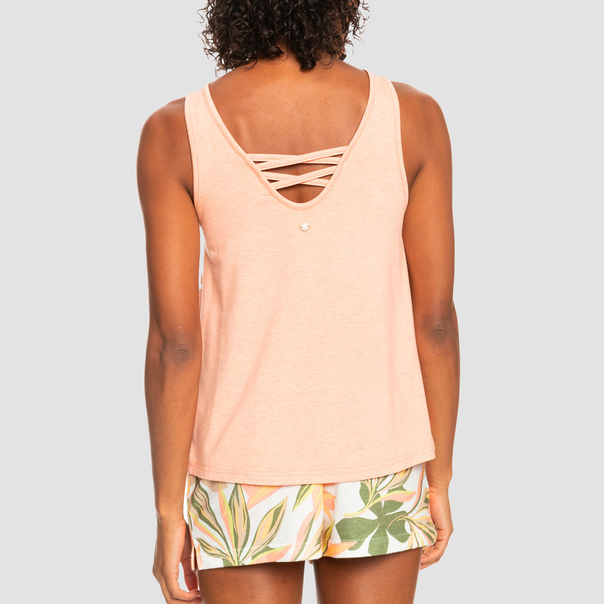 Roxy Better Than Ever Vest Top Papaya Punch - Womens