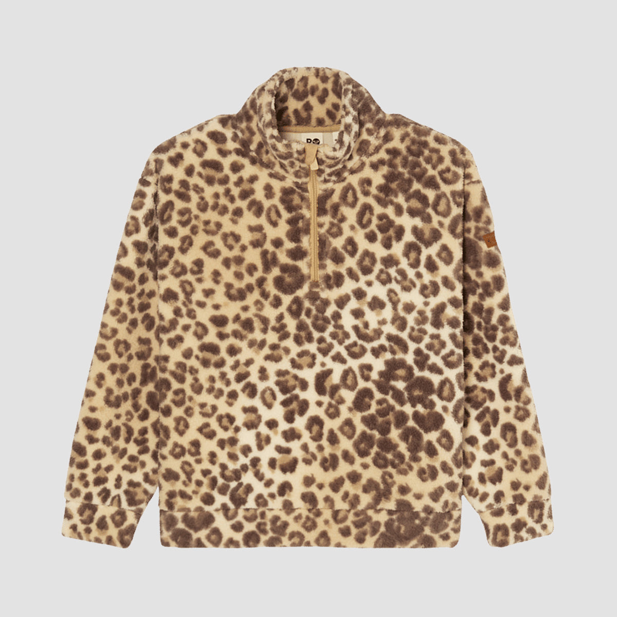Roxy Calling All Mys Half Zip Fleece Jacket Wild Side - Girls