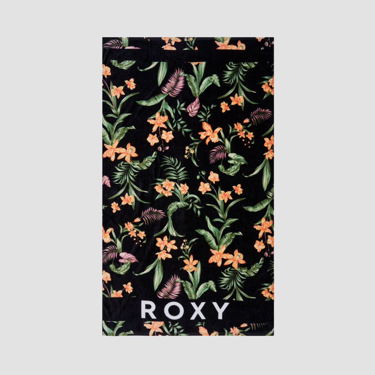 Roxy Cold Water Towel Anthracite Island Escape - Womens