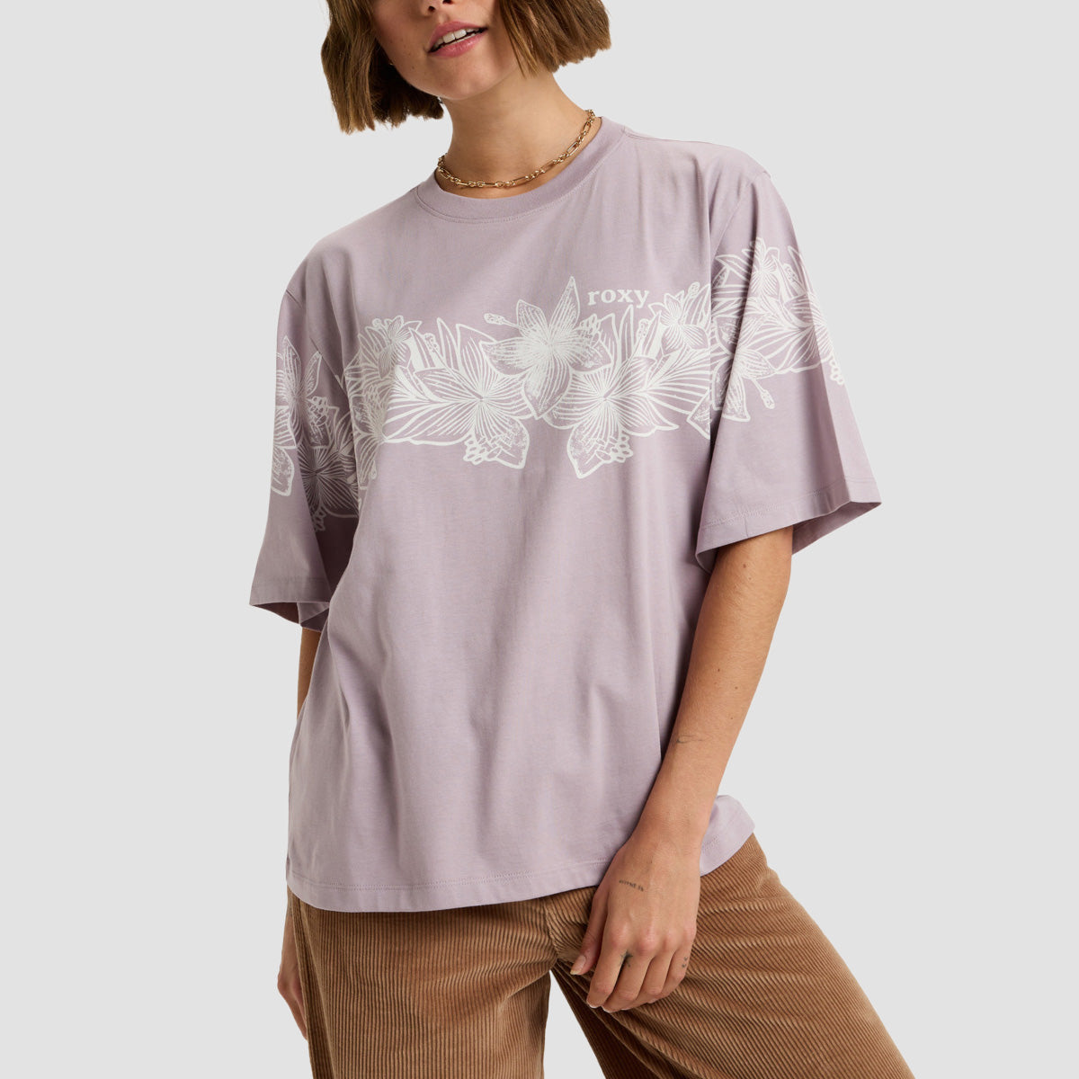 Roxy Hangloose Placed T-Shirt Nirvana - Womens