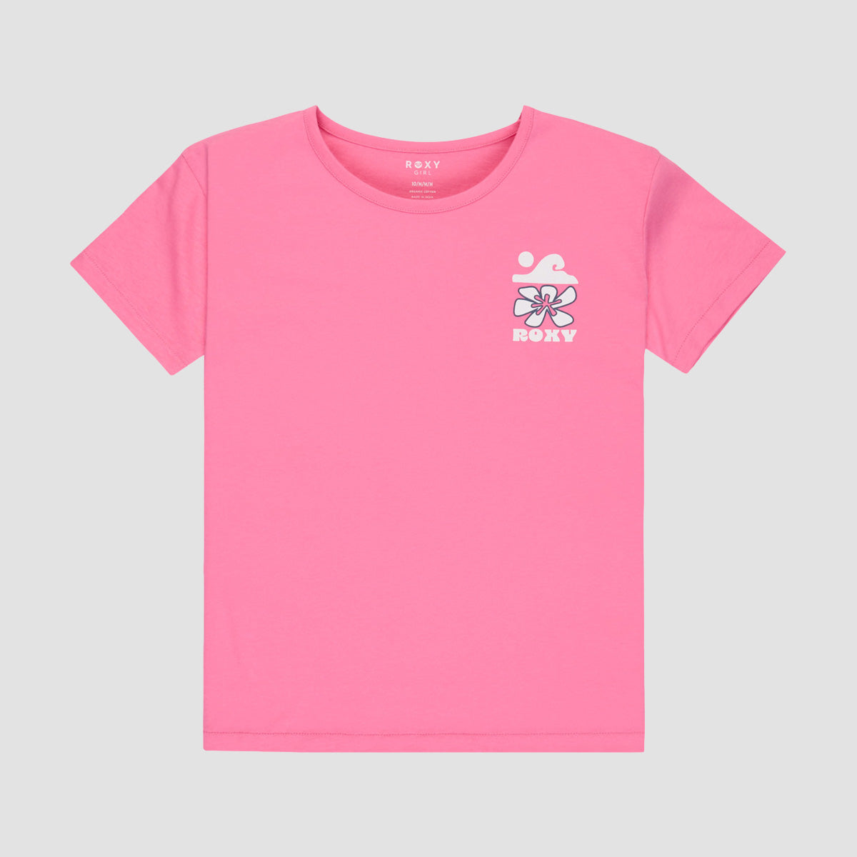 Roxy Lily Night T-Shirt Pink Cosmos - Girls