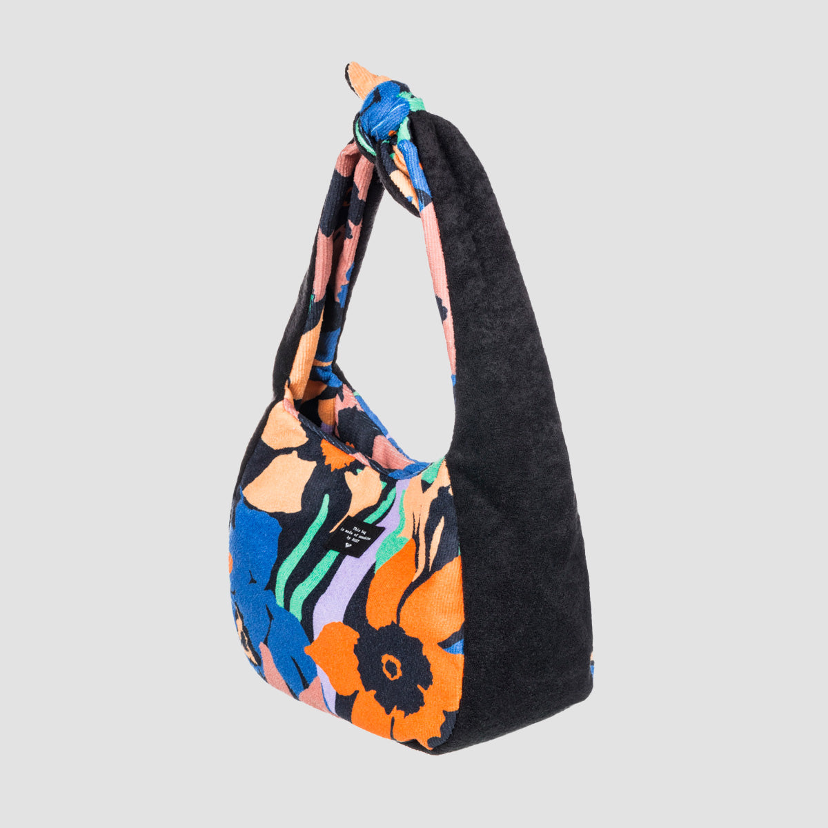 Roxy Mango Passion Womens Jammin Anthracite - Flower Handbag