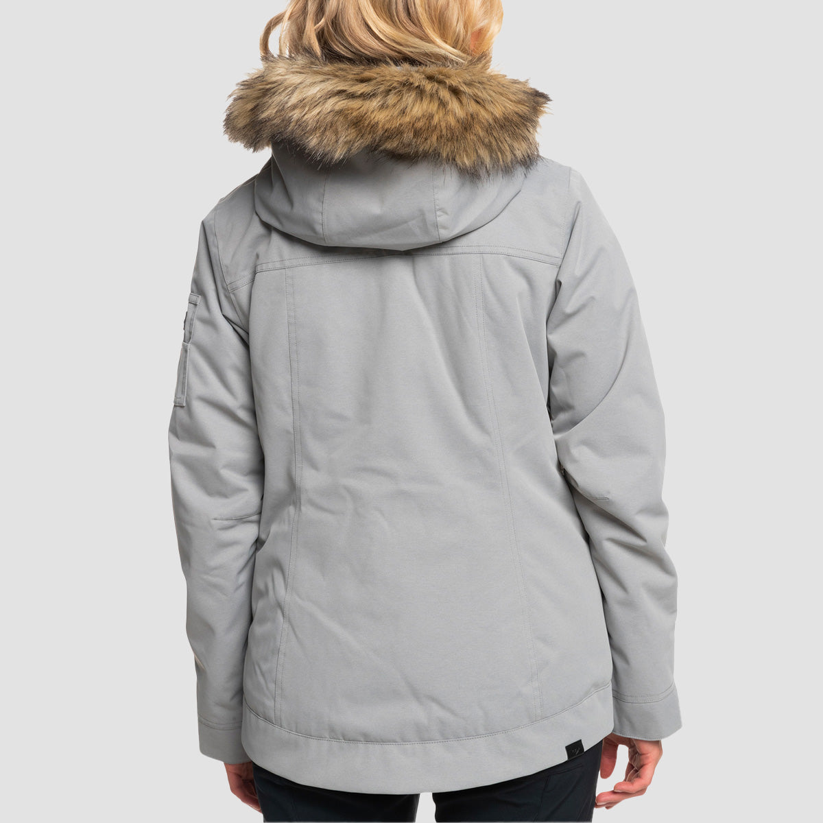 Roxy Meade 10K Snow Jacket Heather Grey - Womens