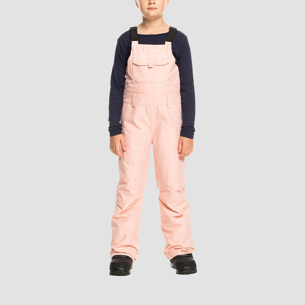 Roxy Non Stop Snow Bib Pants Mellow Rose - Girls