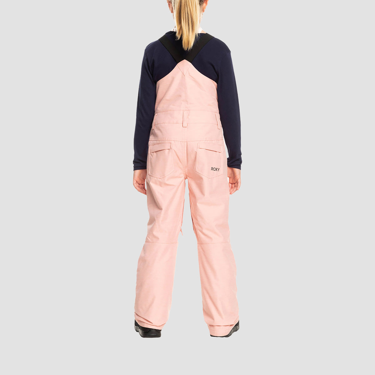 Roxy Non Stop Snow Bib Pants Mellow Rose - Girls