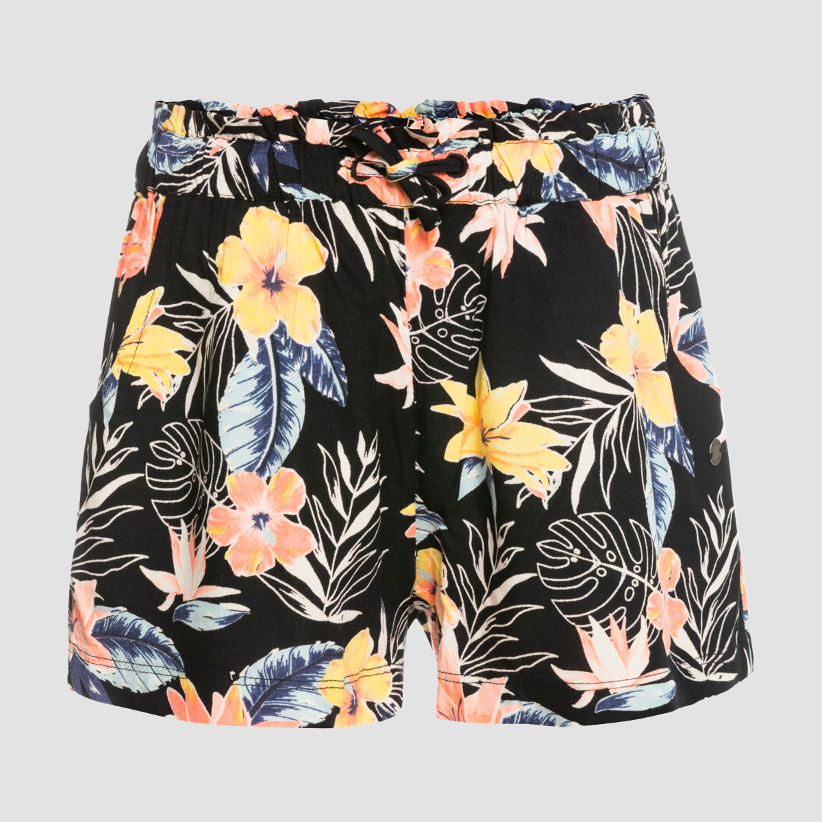 Roxy Rainbow Shower Shorts Anthracite Rg Tropical Breeze - Girls