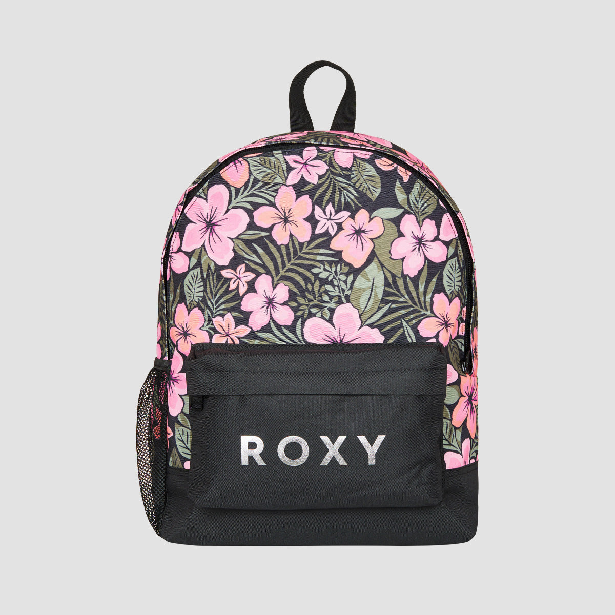 Roxy Sugar Baby Bottle 16L Backpack Anthracite Fearless Floral - Womens