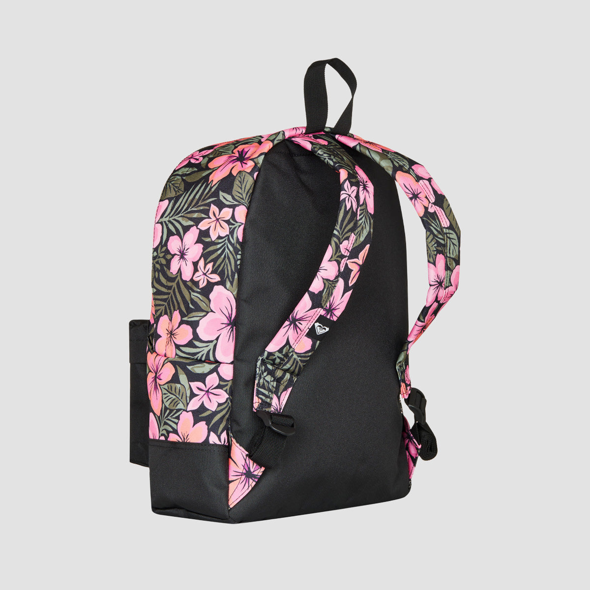 Roxy Sugar Baby Bottle 16L Backpack Anthracite Fearless Floral - Womens