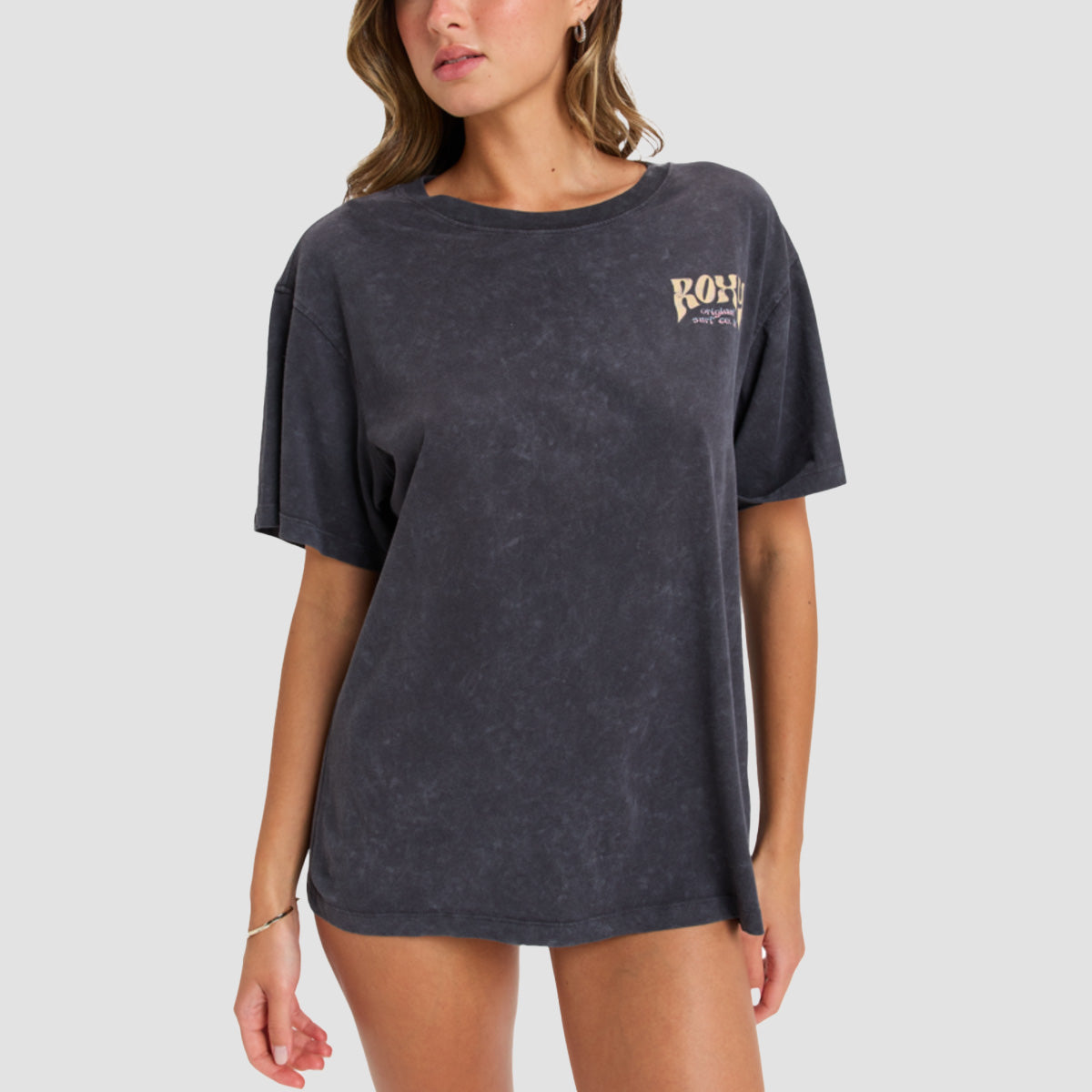 Roxy Sunnyoversize T-Shirt Phantom - Womens