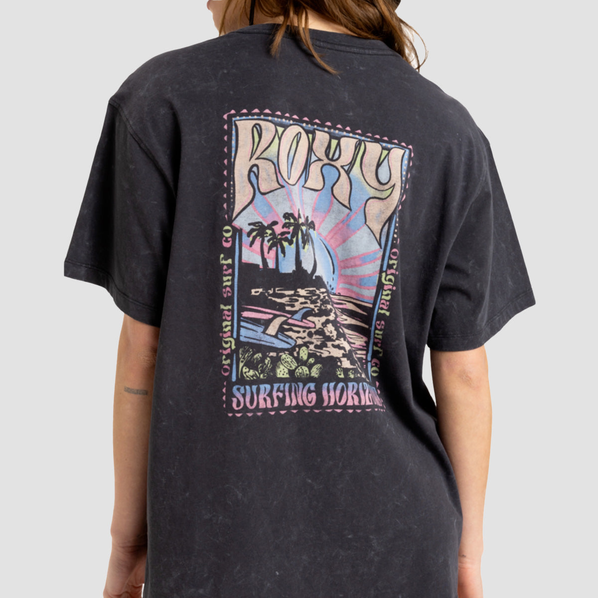 Roxy Sunnyoversize T-Shirt Phantom - Womens