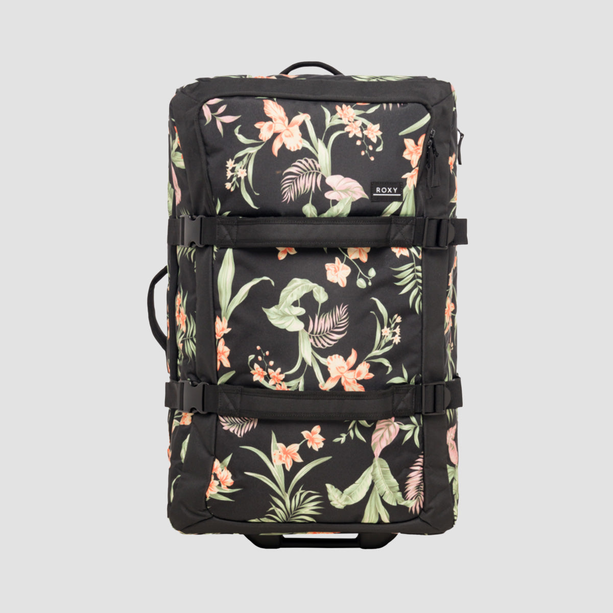 Roxy Travel Dreaming 62L Wheelie Suitcase Anthracite Island Escape - Womens