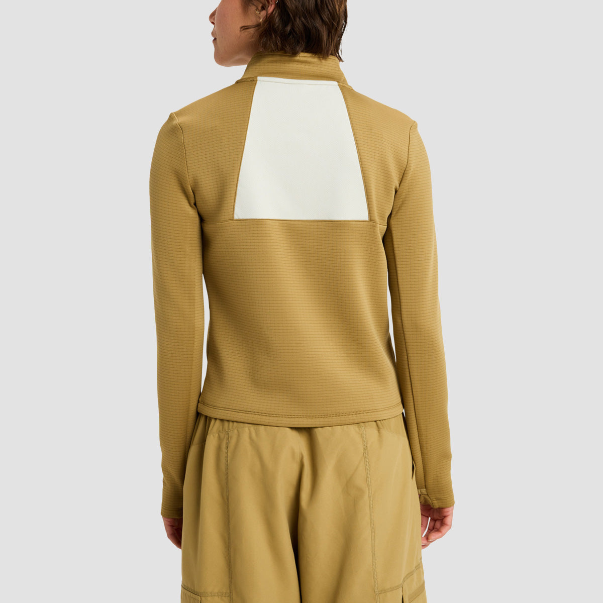 Roxy Waves Of Warmth Technical Longsleeve Top Fennel Seed - Womens