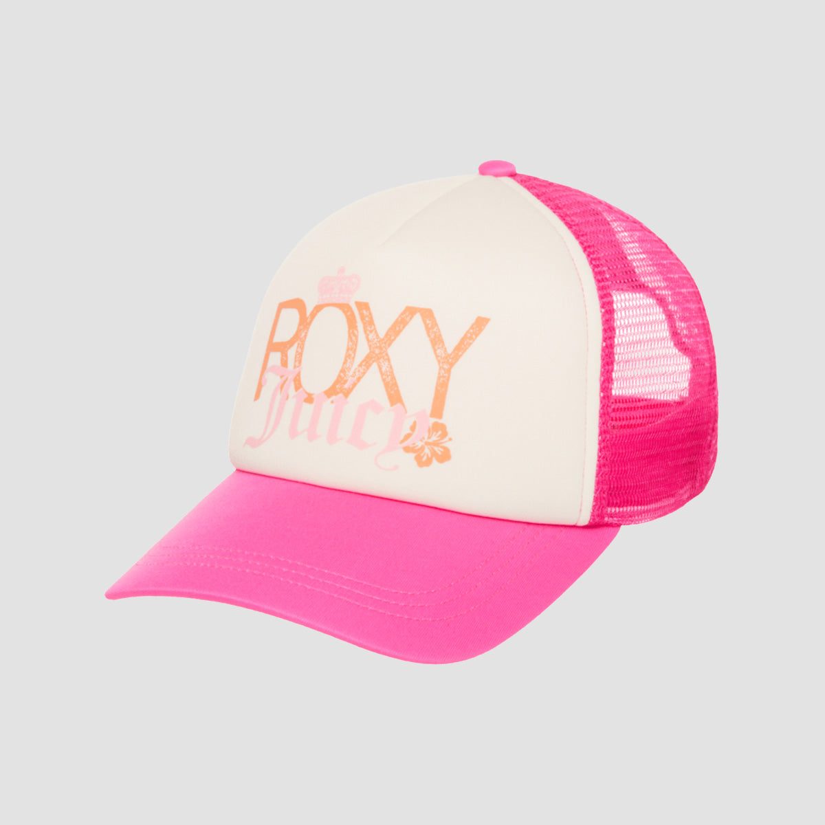 Roxy X Juicy Couture Trucker Cap Azalea Pink