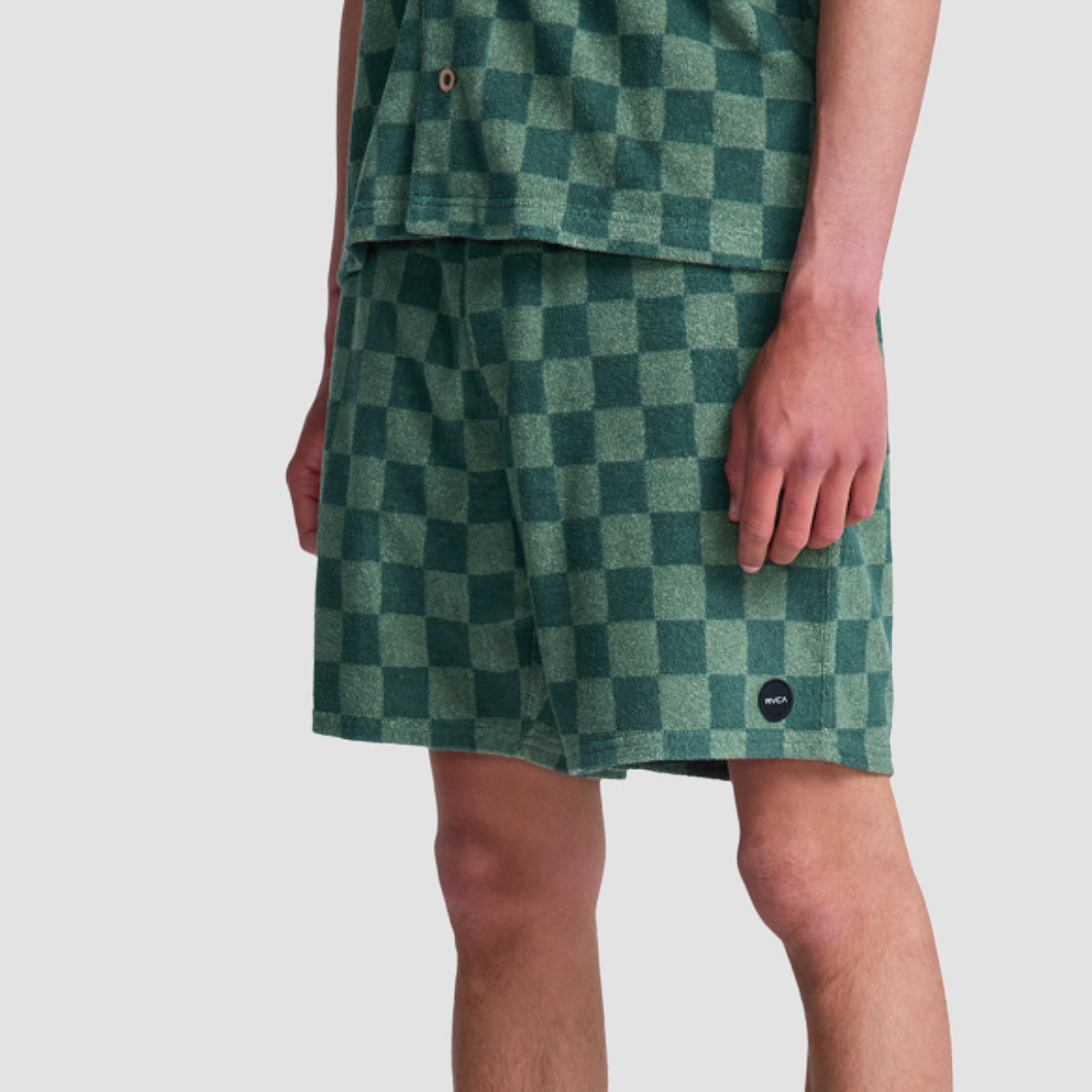 RVCA AF Checker Shorts Beechnut