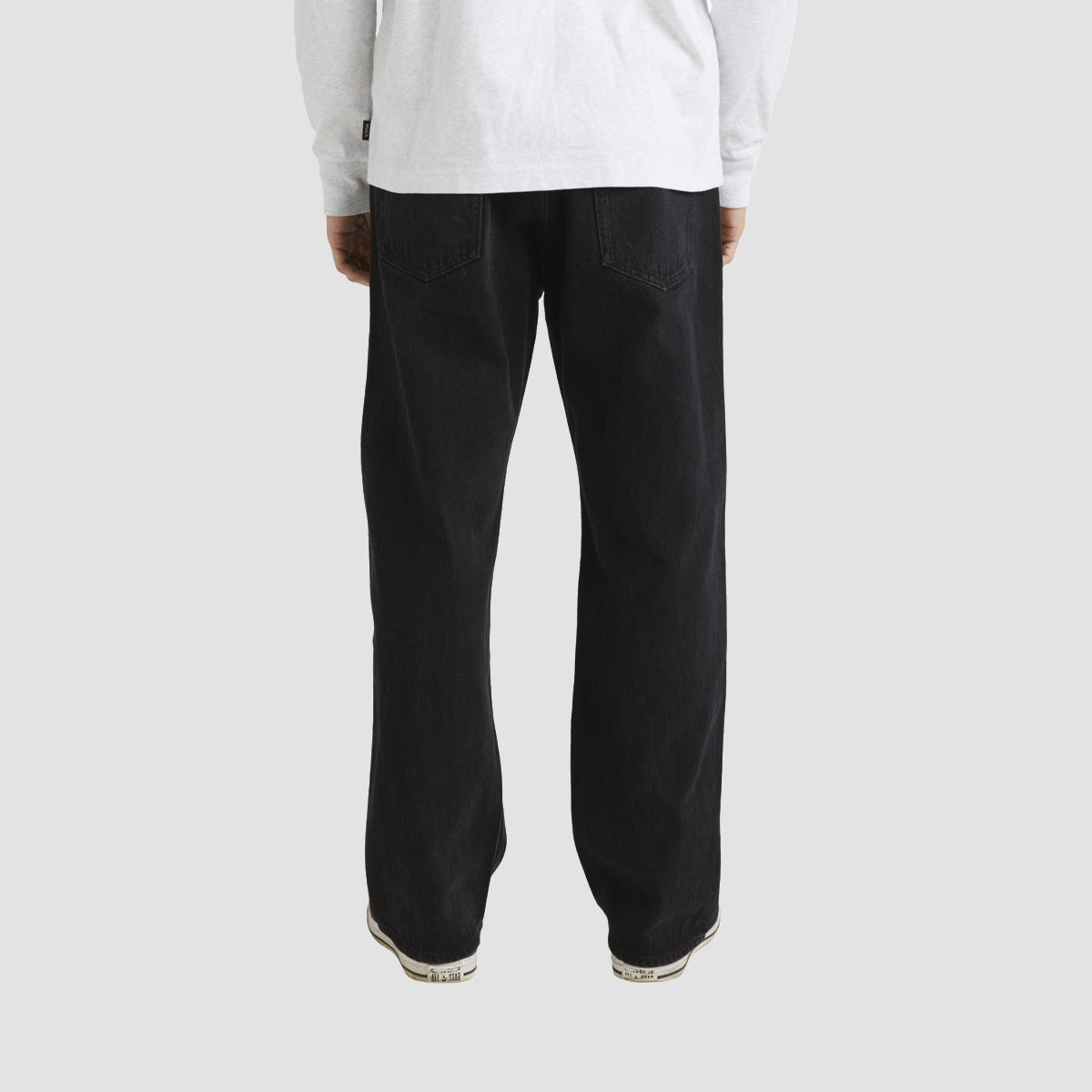 RVCA Americana Day Relaxed Fit Jeans Black Rinse