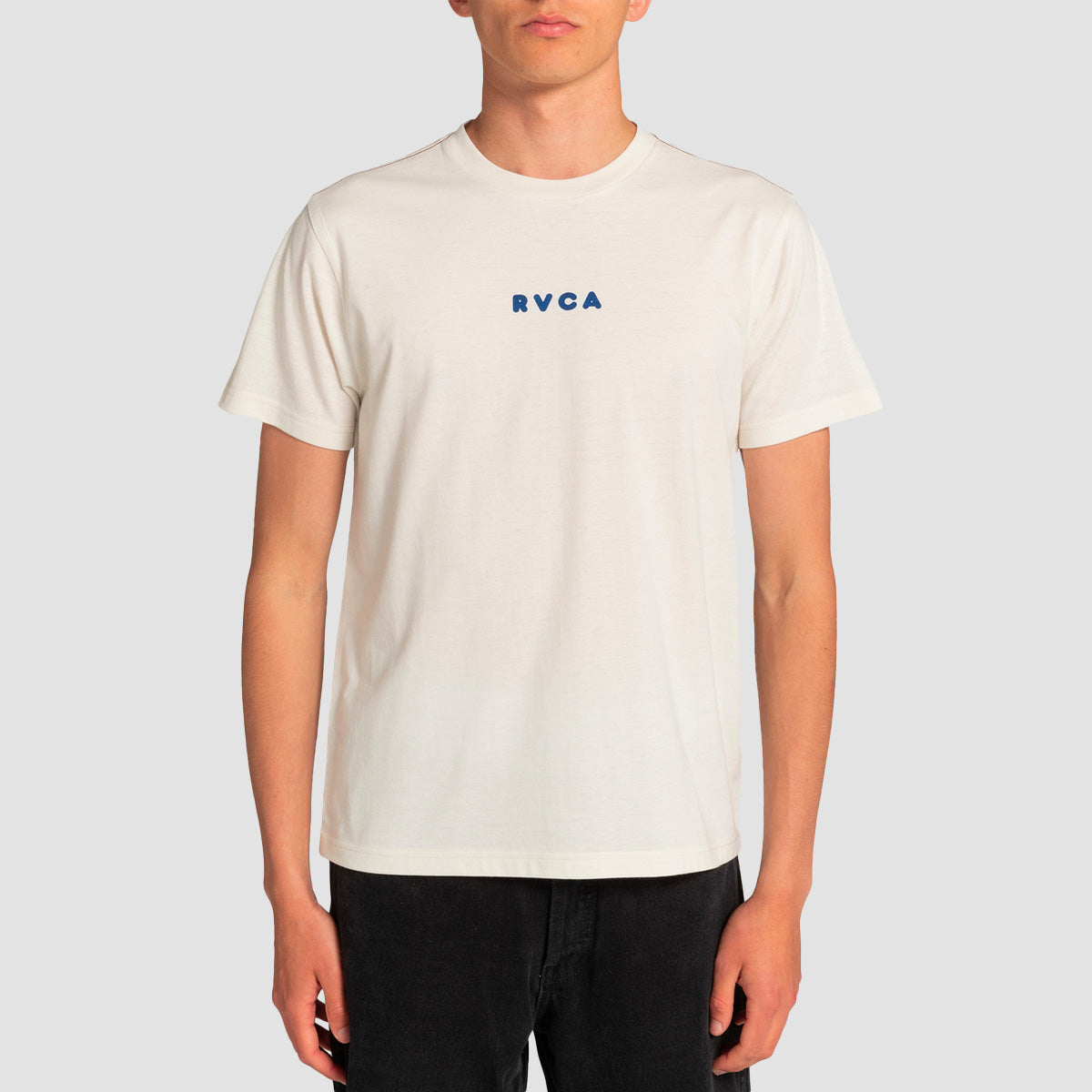 RVCA Andrew Pommier Flower Friend T-Shirt Antique White