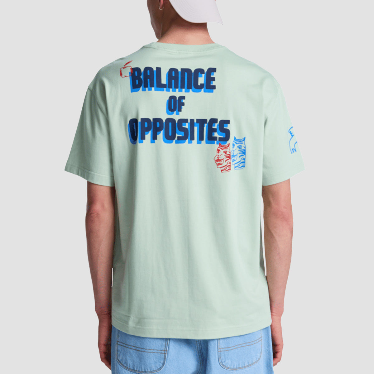 RVCA Antonia Figueiredo Balance T-Shirt Laurel Green