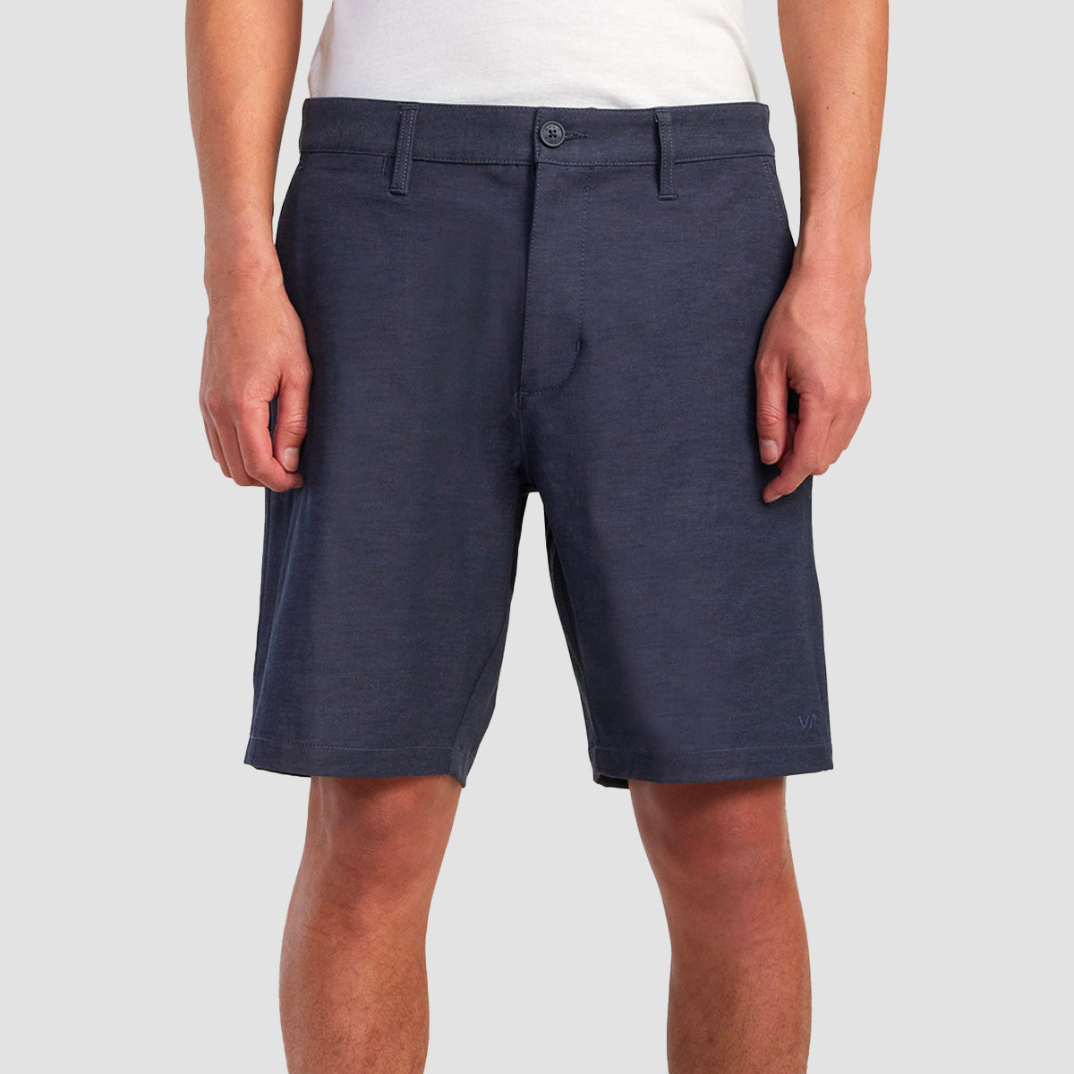 RVCA Back In 19" Hybrid Shorts Denim Heather