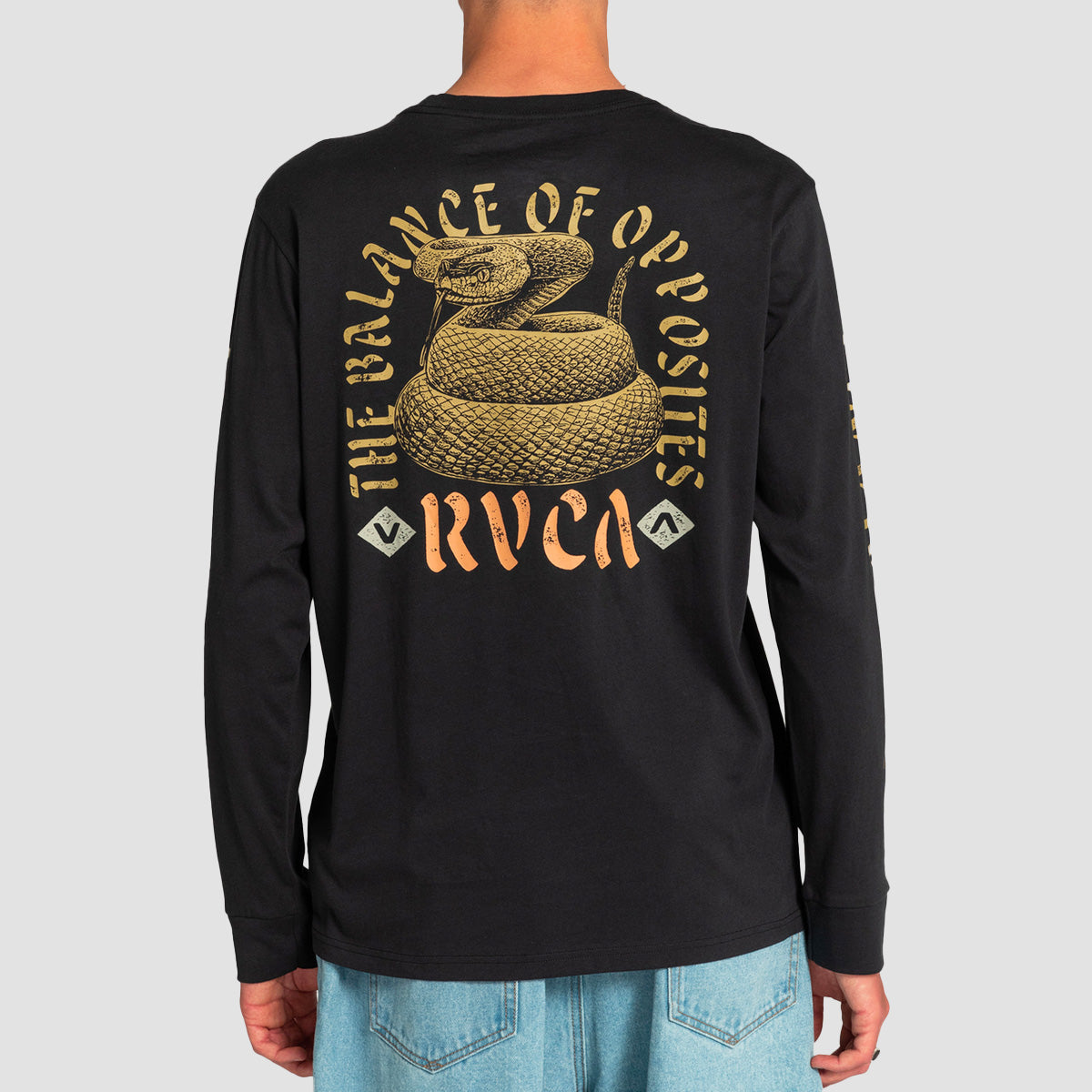 RVCA Beautiful Danger Longsleeve T-Shirt Black