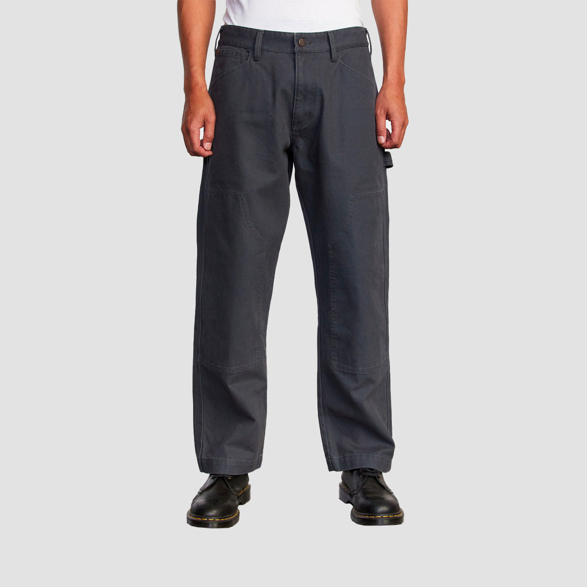 RVCA Chainmail Workwear Pants Garage Blue