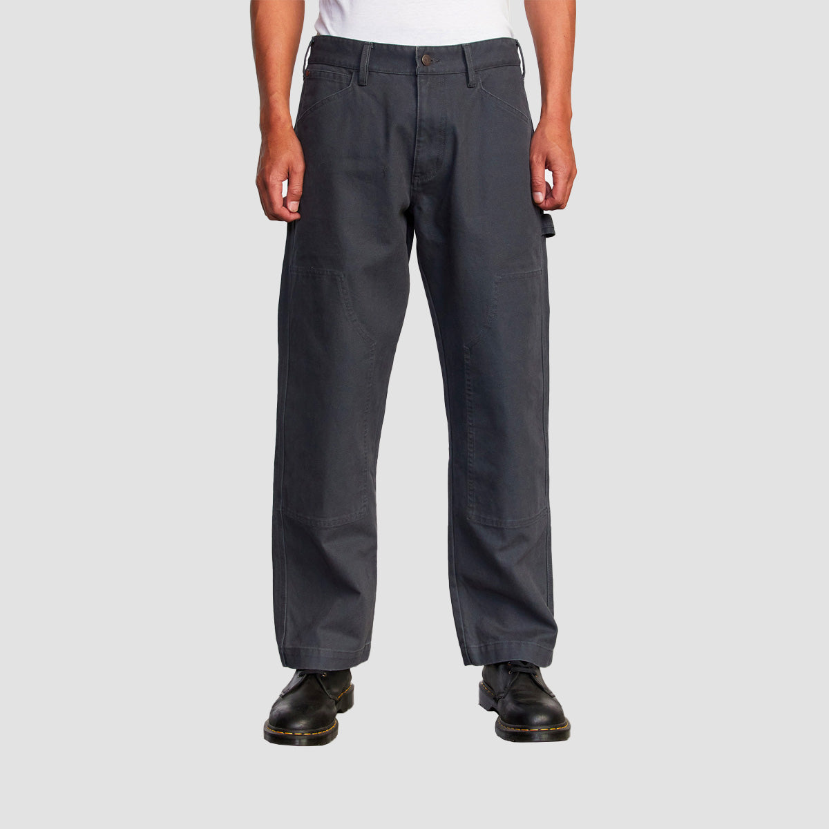 RVCA Chainmail Workwear Pants Garage Blue