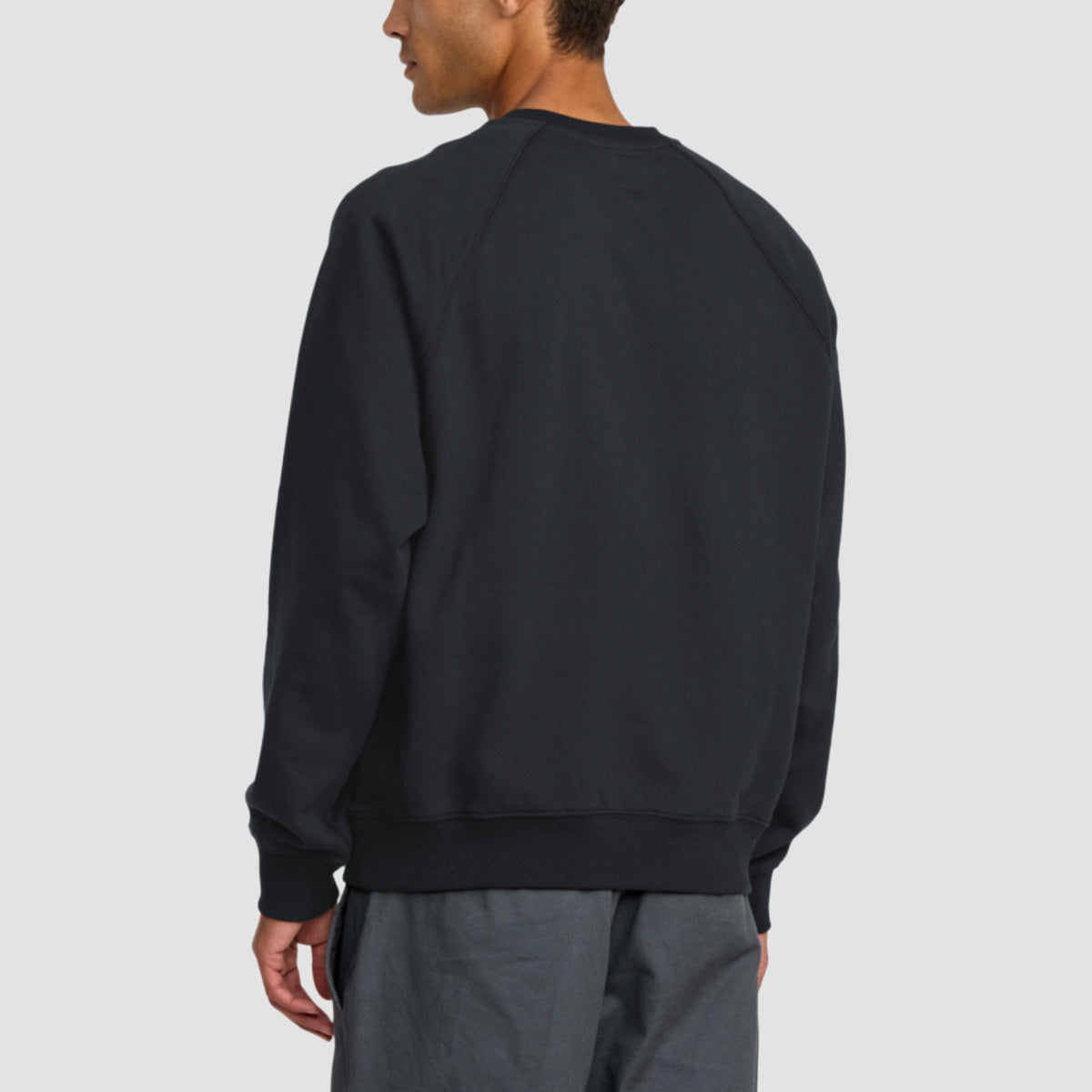 RVCA Dayshift Crew Sweatshirt RVCA Black