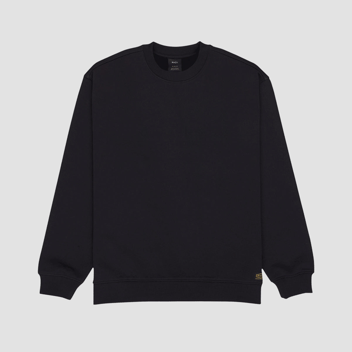 RVCA Dayshift Crew Sweatshirt RVCA Black