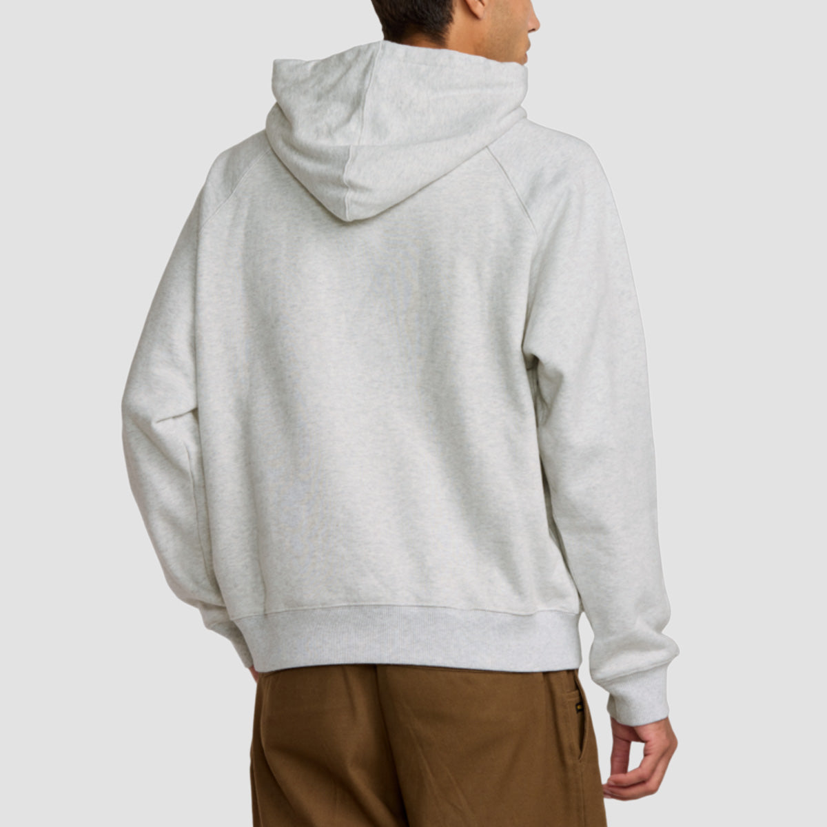 RVCA Dayshift Pullover Hoodie Ash Heather