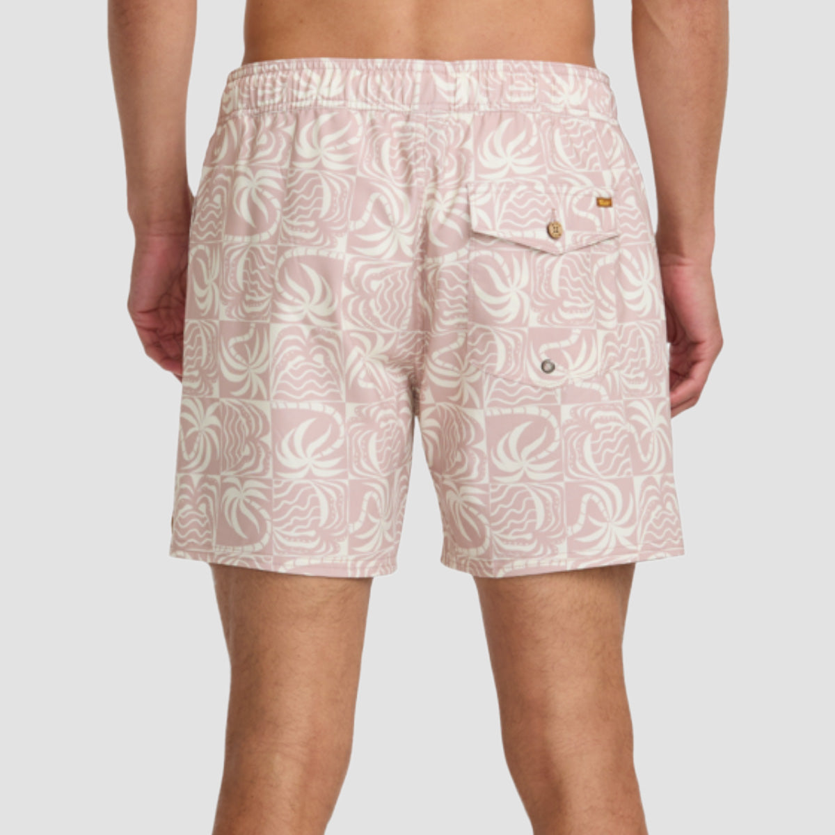 RVCA Exotica Elastic 16" Boardshorts Pale Mauve