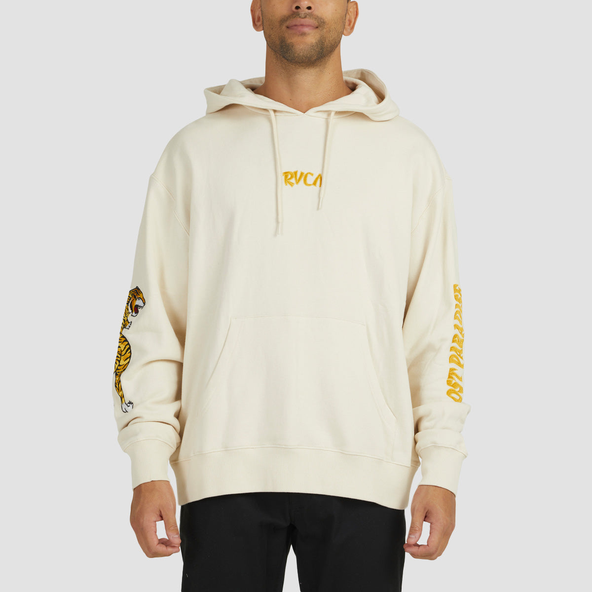 RVCA Lost Paradise Pullover Hoodie Natural