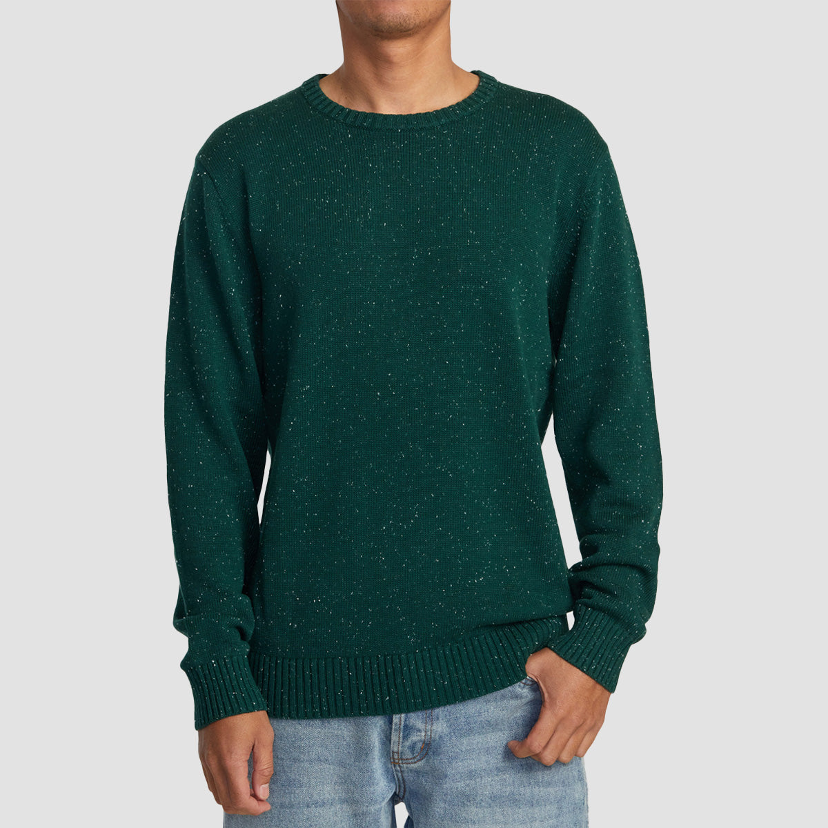 RVCA Neps Jumper College Green